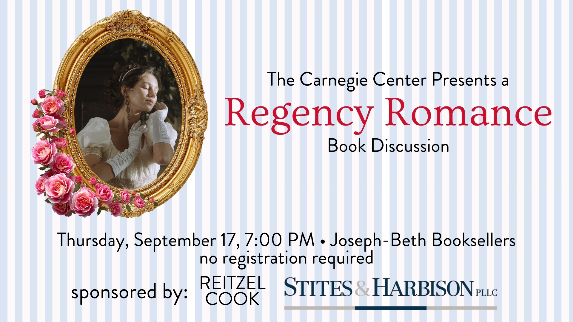 Carnegie Classics: Pride & Prejudice Regency Romance Discussion with Gwenda Bond and Maggie Garnett